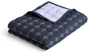 HAY - Mega Dot (Organic) Bedspread 260x260 Midnight Blue Hay