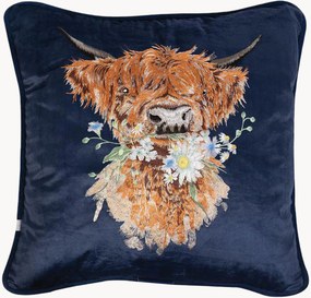 Copricuscino ricamato Daisy Coo