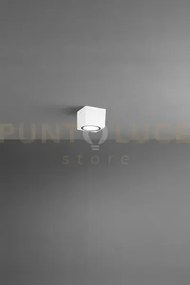 Up plafoniera in alluminio bianco opaco 1 luce attacco gx53 8,3 x 8...