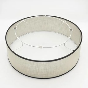 Brilagi - LED Plafoniera BELLADONNA 2xE27/15W/230V diametro 40 cm color crema/quercia