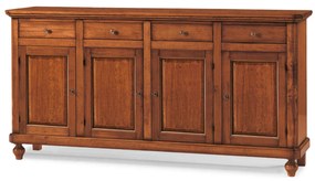 CHRISTOPHER - credenza in legno cm 196 x 43 x 98 h