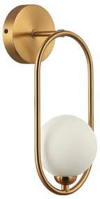 ITALUX WL-3965-1-BRO - Applique LUPUS 1xG9/25W/230V oro