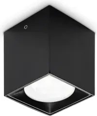 Nitro square faretto led dob 5 w 40° 370 lm 3000k nero