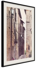 Poster  Brick Buildings  Cornice Quadri Cornice nera con pass-partout, Larghezza x Altezza Home decor 20x30