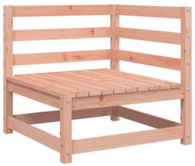 Set divani da giardino 6 pz in legno massello abete douglas