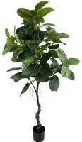 Pianta Artificiale Real Touch Rubber Ficus 210 cm con Vaso