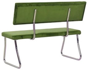 Panca 110 cm in Velluto Verde Chiaro
