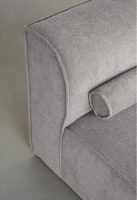 Divano componibile in grigio chiaro (con penisola a destra) Flex Felix – Miuform