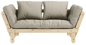 Divano variabile Naturale chiaro/Beige lino Beat - Karup Design