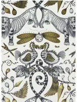 Clarke & Clarke Carta da parati Extinct - Gold