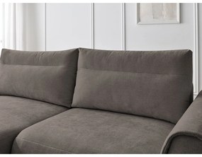 Divano angolare marrone Aden – Bobochic Paris