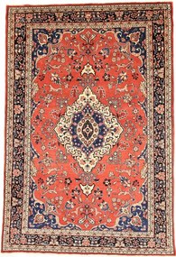 Mehraban Tappeto 310 x 210 Rosso (Iran) Annodato A Mano