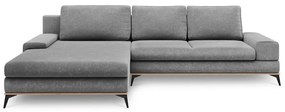 Divano letto grigio ad angolo, angolo sinistro Planet - Windsor &amp; Co Sofas