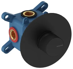 Rubinetto per doccia ad incasso monocomando Loop K nero opaco SANYCCES
