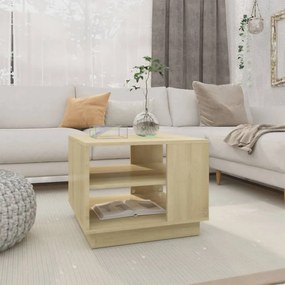 Tavolino Da Salotto Rovere Sonoma 55x55x43 Cm İn Truciolato /
