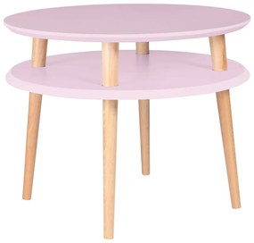 Tavolino rosa UFO, Ø 57 cm Ufo - Ragaba