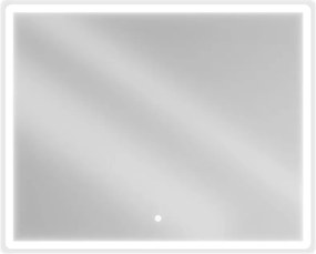 Mexen Navia specchio da bagno retroilluminato 100 x 80 cm, LED 6000K, antiappannamento - 9803-100-080-611-00