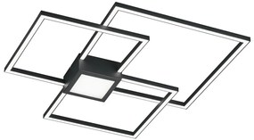 Plafoniera LED Hydra nero IP20 bianco caldo, 4000 lumen TRIO LIGHTING INTER