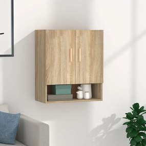 Armadietto A Muro Rovere Sonoma 60x31x70 Cm Legno Multistrato /