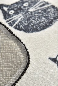 Tappetino per il bagno nero/beige 40x60 cm Cutie – Foutastic