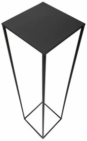 Portafiori 100x24 cm nero