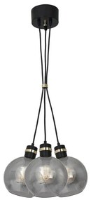 Lampadario su fune OMEGA 3xE27/60W/230V