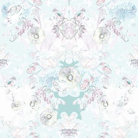 Carta da parati – Fiori vintage