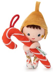 Lilliputiens - Elfo di Natale con bastoncino di zucchero e cappuccio