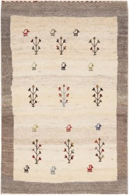 Gabbeh Tappeto persiano 80x130 Beige (Iran) Annodato A Mano