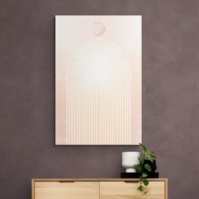 Quadro su tela – Arcobaleno pesca moderno Mid-Century