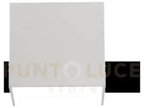 Lena-b applique da parete led 7w 3000k 816l bianco struttura in met...