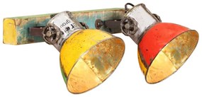 Lampada Da Parete Industriale Multicolore 45x25 Cm E27 /