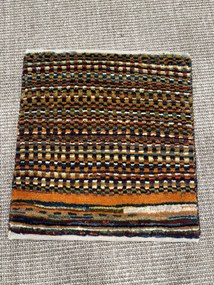 Gabbeh Tappeto persiano 40 x 40 (Iran) Annodato A Mano