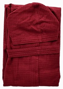 Accappatoio nido d'ape Golf Gabel  Colore Bordeaux, Taglia pigiami S