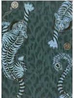 Clarke & Clarke Carta da parati Tigris - Navy