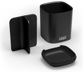 Portaspazzolini in plastica nero EasyStore - Joseph Joseph
