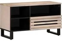 Mobile Porta TV 80x34x46 cm in Legno Massello di Mango 377522