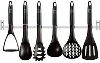 Set 7 utensili con barra in acciaio Berlinger Haus