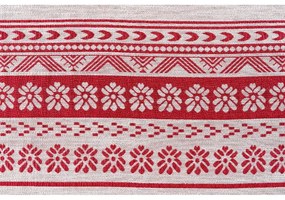 Tenda rossa e beige 140x255 cm Doina - Mendola Fabrics