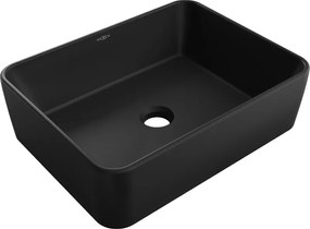 Mexen Catia lavandino da appoggio 48 x 37 cm, nero opaco - 21314885