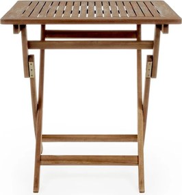 Tavolino da giardino in acacia massiccia 70x70 cm Noemi – Bizzotto