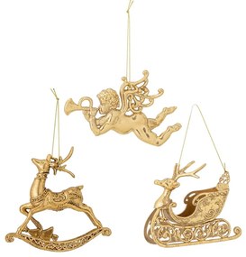 Decorazioni per albero di natale in set 3 pz 10 cm Anisa – Bloomingville