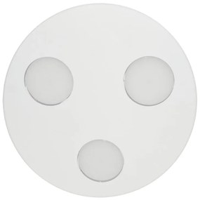 Plafoniera design Phanteon Ø 30 cm bianco IP20, 3XGX53