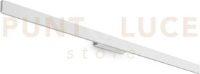 Linea applique da esterno ip54 led 3000k 23w 2400 lm bianco 144cm