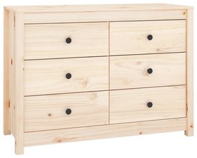 Armadietto miele 100x40x72 cm in legno massello di pino