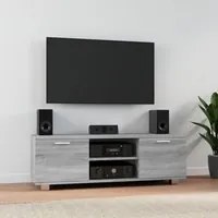 Mobile TV Grigio Sonoma 120x40,5x35 cm in Legno Multistrato 342620