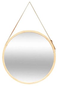 5five - Specchio da parete LOFT Ø 50 cm in bambù