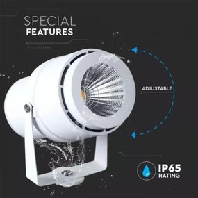 Lampada LED da esterno LED/12W/100-240V IP65 bianco - vetro verde