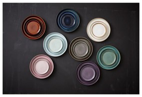 Piatto nero/color ambra in gres ø 27 cm Gastro Black/Amber – Bitz