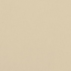 Cuscino per Pallet Beige 60x61,5x10 cm in Tessuto